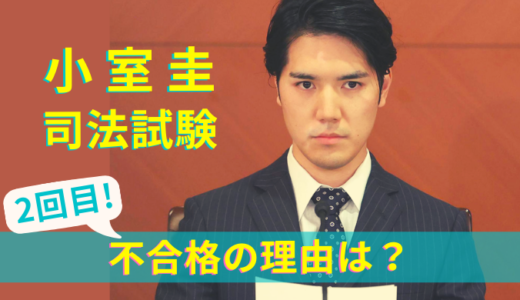 小室圭｜2回目の司法試験不合格の理由は？ビザ問題は？